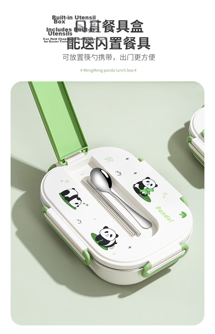 Youlunmei Children's Lunch Box for Primary School Students 6-12 Years Old 316 Stainless Steel Food Grade Insulated Bento Box with Compartments 19