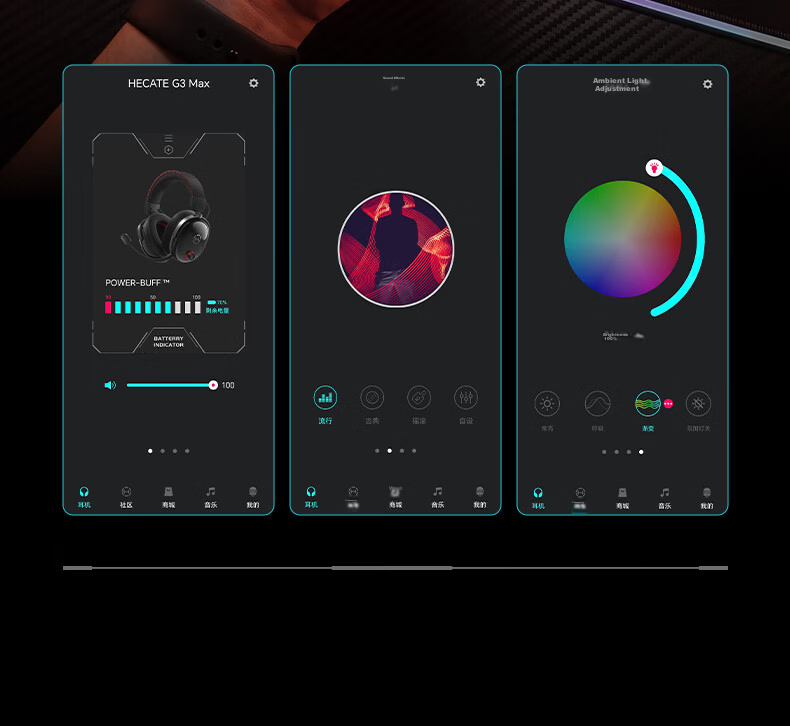 EDIFIER HECATE G3 MAX Base Edition 2.4G Wired Bluetooth Quad-Mode THX Spatial Audio Wireless Gaming Headset Delta FPS Chicken Dinner Black 33