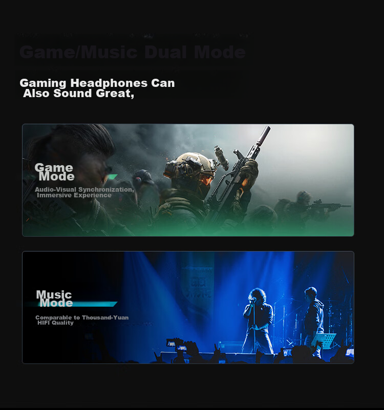 Taidu THS326 Quad-Mode Gaming Headset Bluetooth Wireless Over-Ear 7.1 Ice Cooling Magnetic Ear Cups Wired Esports Delta Operation Fearless FPS Sound Positioning Frostbite Edition 14