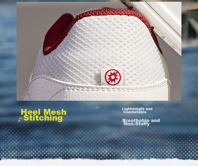 361° Qinghe 2.0 Men's Sneakers Sports Shoes Spring Summer Casual Thick Sole White Shoes 672616610-1 18