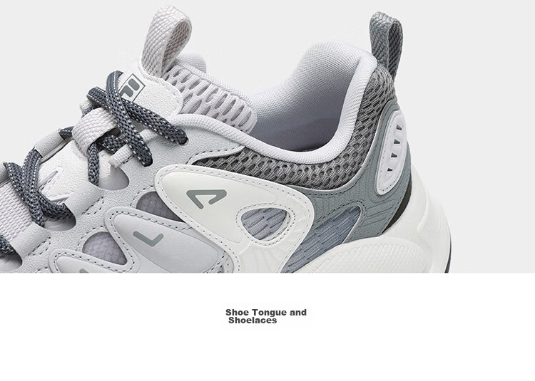 FILA Mushroom Sneakers Modern Sports Shoes Men's Autumn Winter Thick Sole Casual Dad Shoes 45