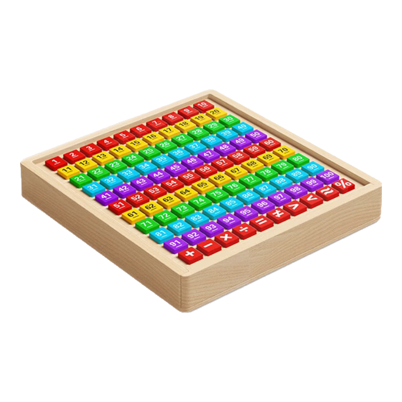 Tongmujing Montessori Counting Board Educational Toy for Grade 1 Kids Digital Addition and Subtraction Math Learning Toy for Children Ages 3-6