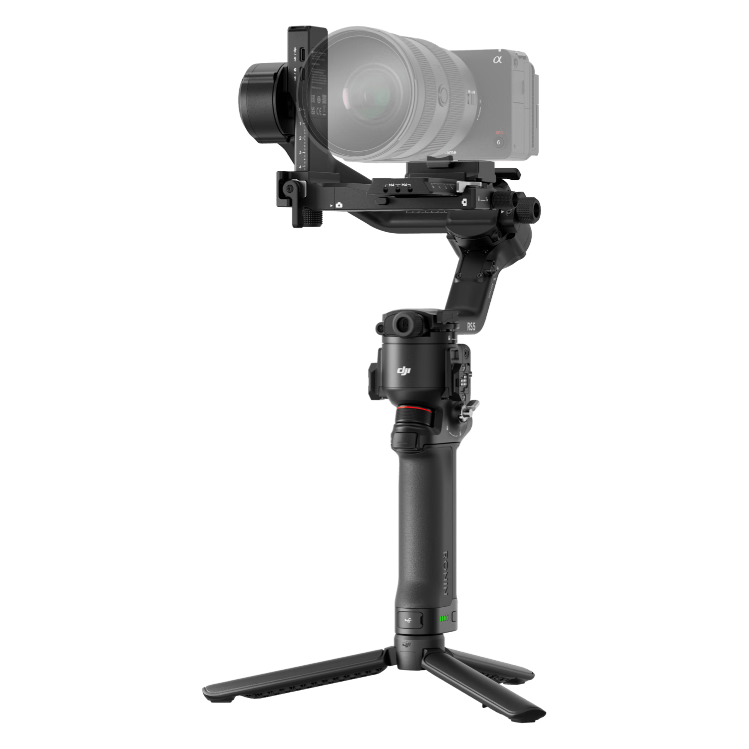 DJI RS 5 Ronin Handheld Gimbal Camera Stabilizer Professional Intelligent Tracking Handheld Camera Stabilizer 3kg Load DSLR Mirrorless Lightweight Commercial Gimbal