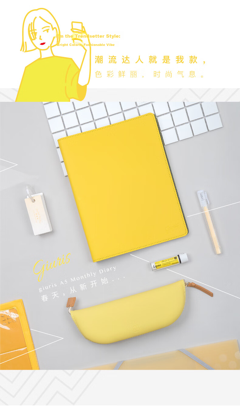 MARUMAN Loose-Leaf Notebook PU Cover Pink F290 13
