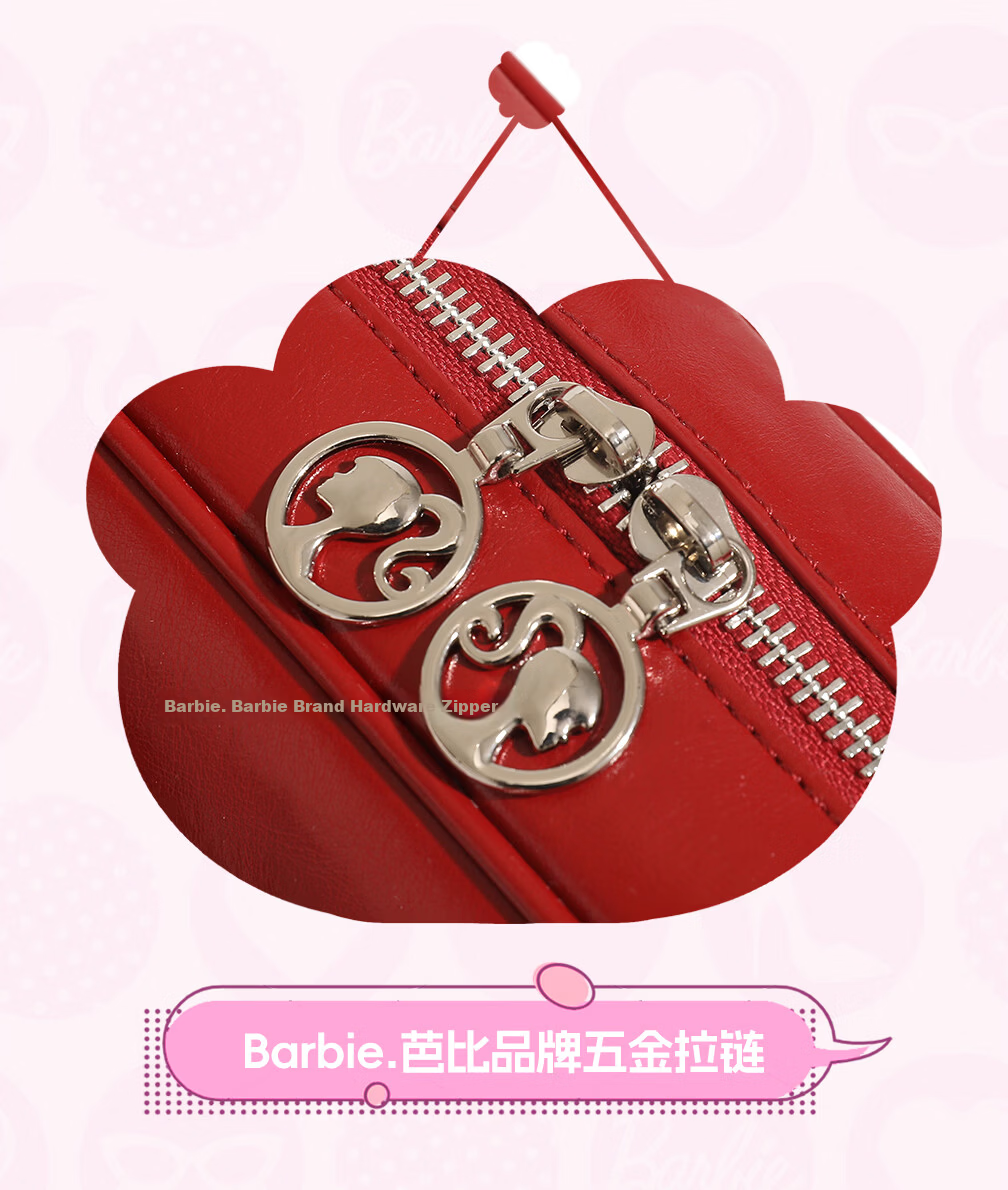 Barbie Red Wedding Celebration 2026 New Bowling Bag Birthday Bride Valentine's Day Gift Bestie Zodiac Year 6