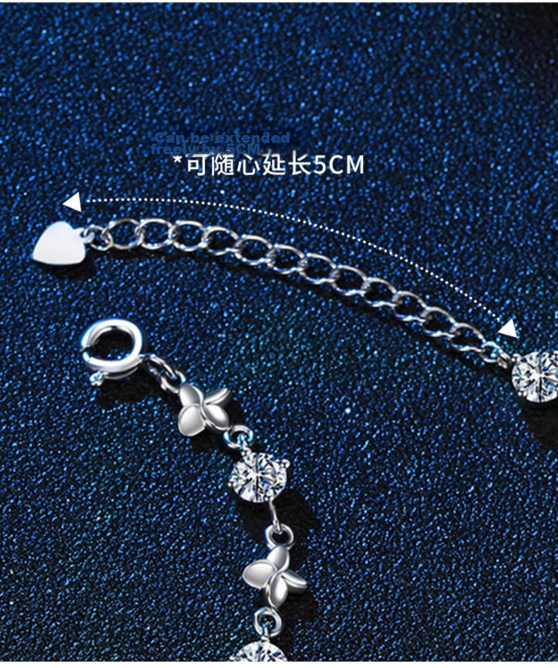 Kefuni Lucky Four-Leaf Clover Bracelet for Women 2026 New Niche Light Luxury High-End Birthday Qixi Festival Gift for Girlfriend 11