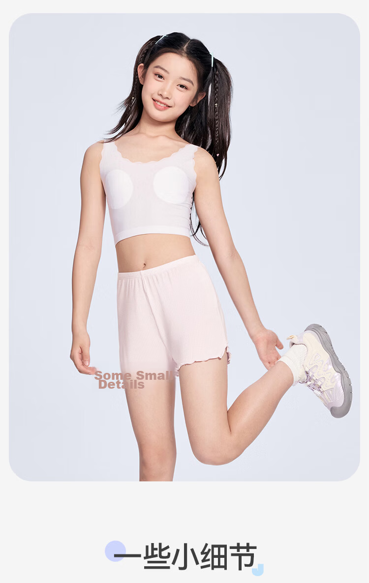 Jiusuiban Girls' Anti-Exposure Safety Shorts Modal Boyshorts for Girls A-Class Soft Breathable Underwear 7
