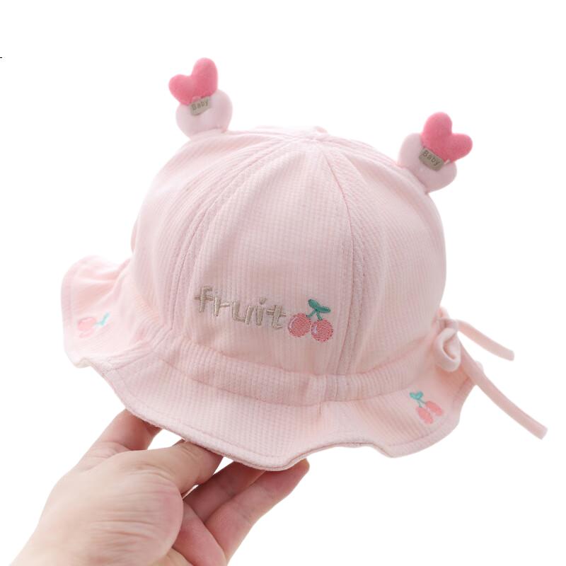 Benaxi Baby Hat Spring and Autumn Thin Style Unisex Infant Newborn Fisherman Sunshade Sunscreen Summer Hat