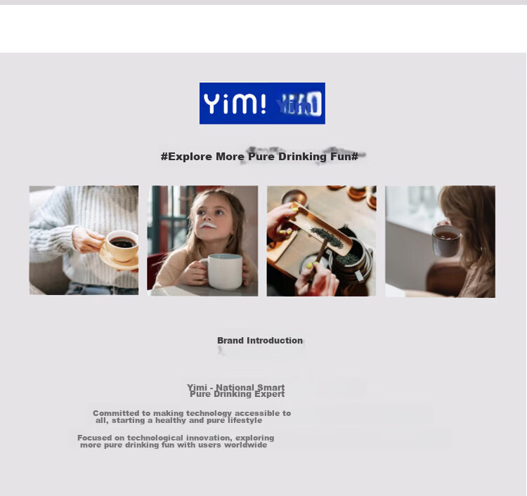 YIMI RO Reverse Osmosis Composite 4-in-1 Standard Filter Cartridge Compatible with Models IP100/IP100S/IP100H/IP300/IP300Pro/IP500/IP700/IP700Pro 9
