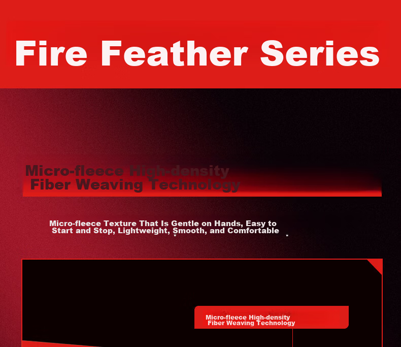 HELLFIRE Gaming Mouse Pad Ultra-Smooth Narrow Edge Large Size Dota FPS Delta 400x350x4mm Fiery Red Tide 5