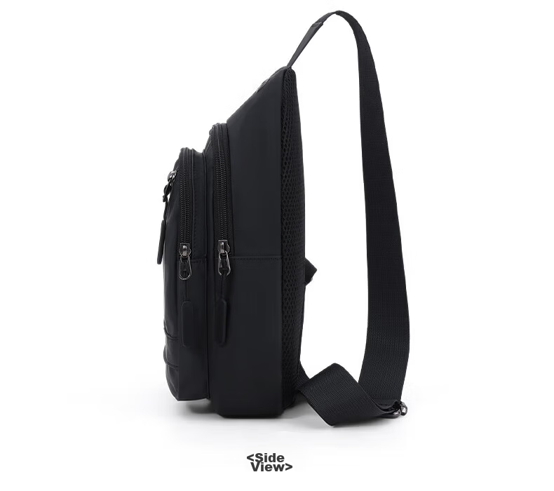 361° Men's Large Capacity Shoulder Bag Crossbody Casual Commuter Chest Bag Simple Sports Sling Bag Travel Small Backpack 13