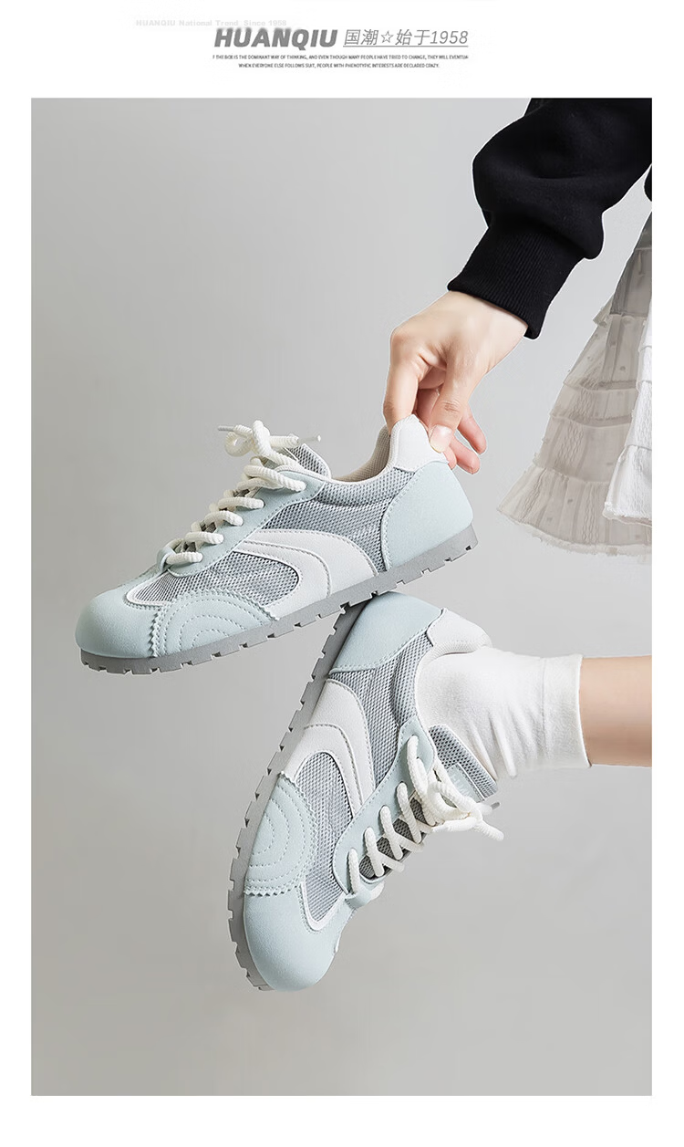 Global 2026 Spring Summer Women's Training Shoes Minimalist Design Black Commuter Lightweight Breathable Campus Sneakers 12