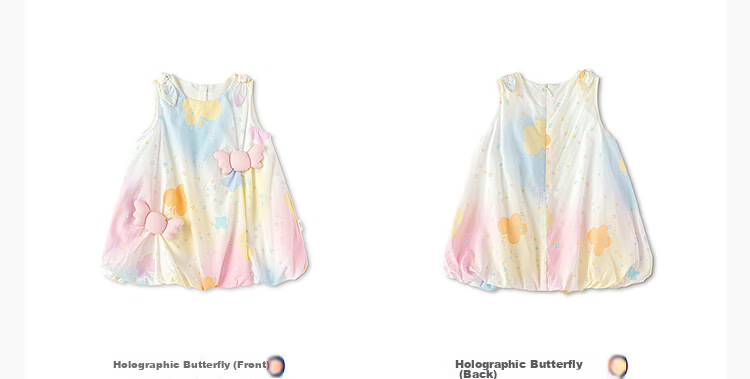 Balabala Kids Dress Baby Skirt 2026 Summer New Girls Toddler Flower Bud Dress Sweet Princess Cute 17