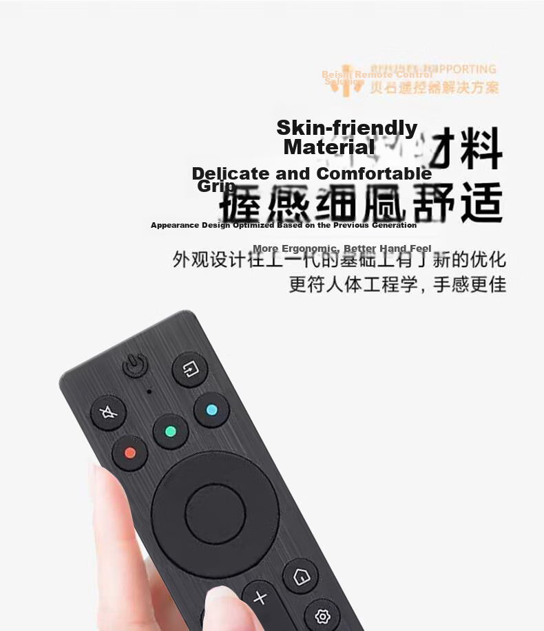 Beishi Compatible with TCL Miao Control Infrared TV Remote RC701A Customizable Buttons Application Shortcut Keys One-Key Source Switching 9