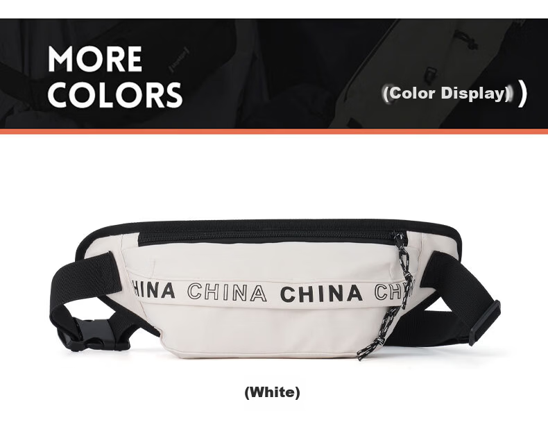 Warrior Men's Crossbody Bag Trendy Hong Kong Style Chest Bag Large Capacity Student Casual Shoulder Bag Cycling Sports Waist Chest Bag 7