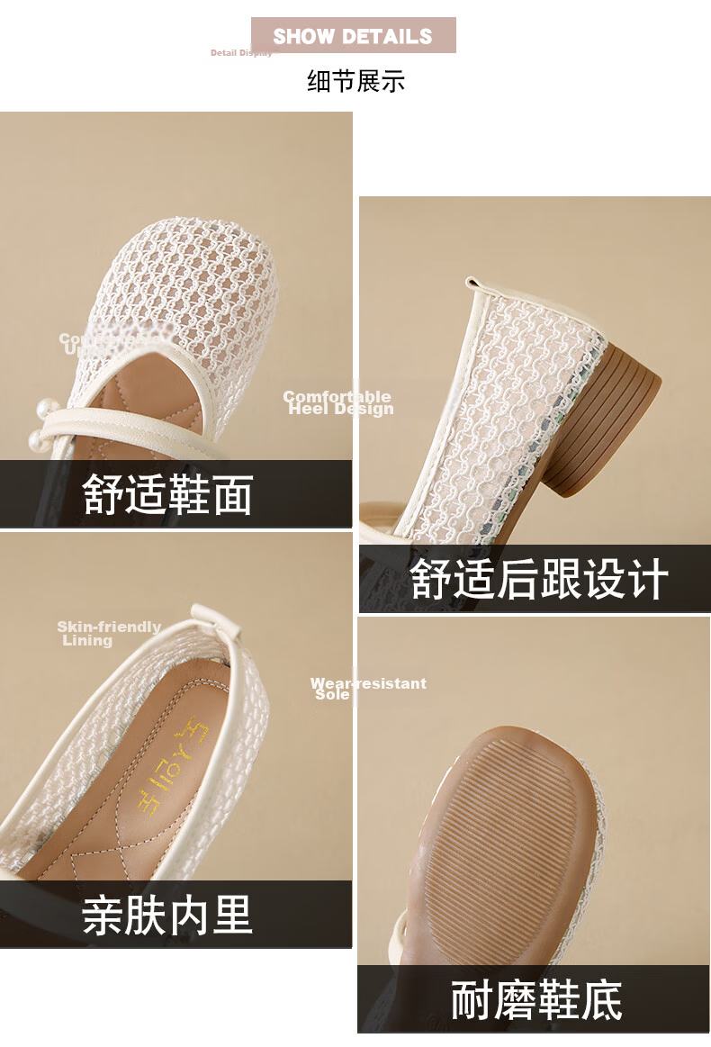 Cartelo Crocodile Women's Summer New Hollow Breathable Casual Shoes Open Toe Soft Sole Slip-On Sandals 1841 Beige Size 37 5