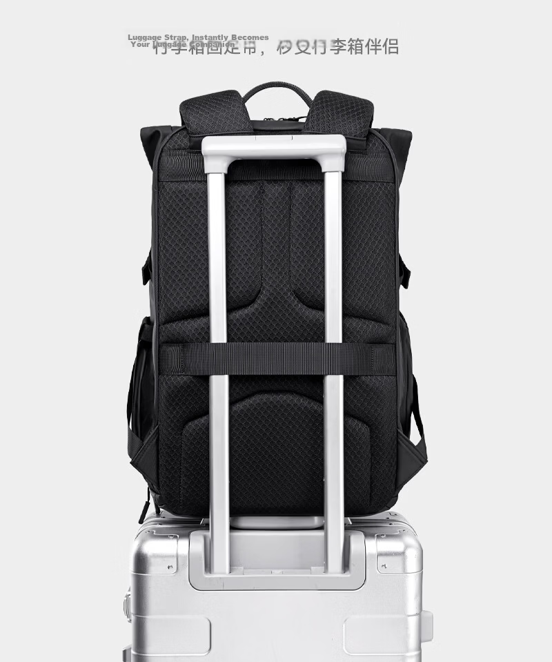 JD Jingzao Expandable Large Capacity New Business Travel Laptop Backpack Lightweight Sports Men's Shoulder Bag 12