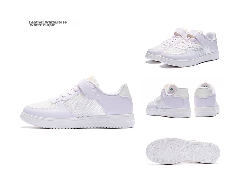361° Kids Sports Shoes 2026 Summer Boys and Girls Breathable Mesh Sneakers White Size 38 20
