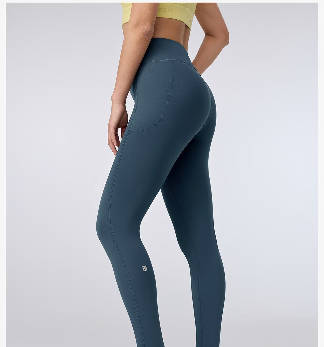Keep New Women's Yoga Pants Sports Leggings Quick-Dry Seamless Hip-Lifting Fitness Pilates Training Wear 0612 14