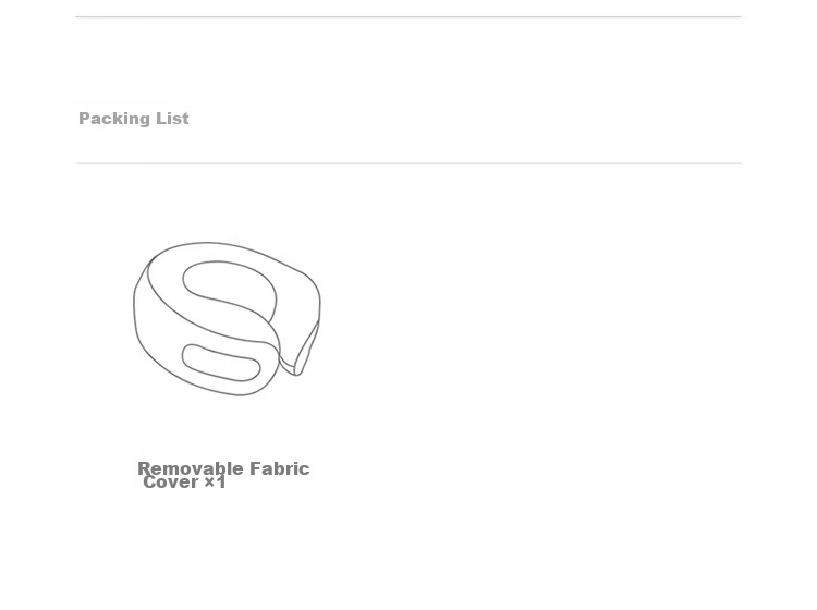 Mijia New Xiaomi Neck Massager Smart Neck Pillow Massager Removable Washable Dustproof Fabric Cover Portable Easy to Clean 12