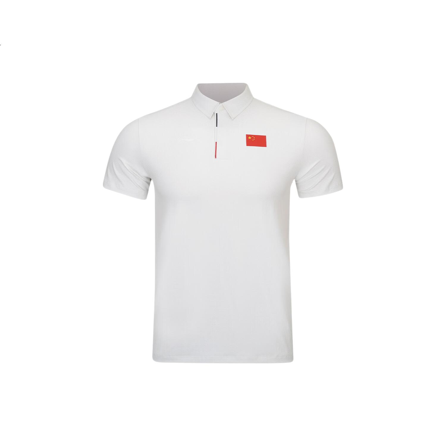 Li-Ning 2026 New National Team Sponsored Glory Flag Polo Shirt Short Sleeve Ma Long Xu Xin Liu Shiwen Edition