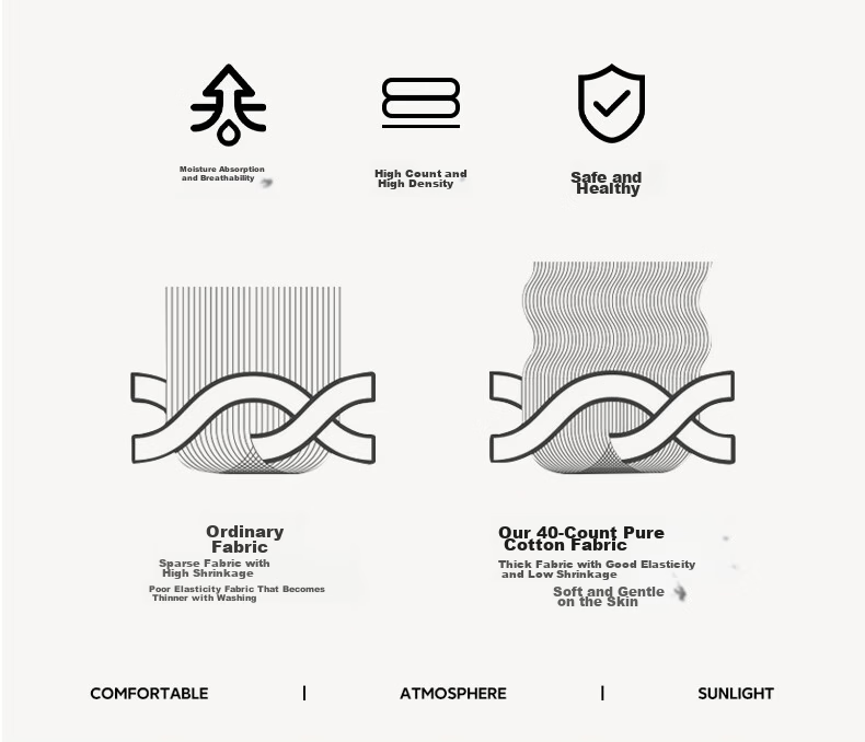 Hongdou Class A Antibacterial Pillow Core 100% Cotton Pillow Adult Sleeping Cervical Pillow 48*74cm Medium Pillow 6