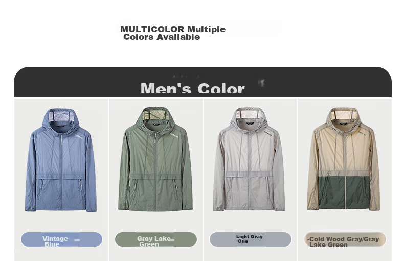 TOREAD Sun Protection Clothing, Spring And Summer Outdoor Couple Lightweight Breathable UPF50+ Skin Coat Sunscreen Jacket 10