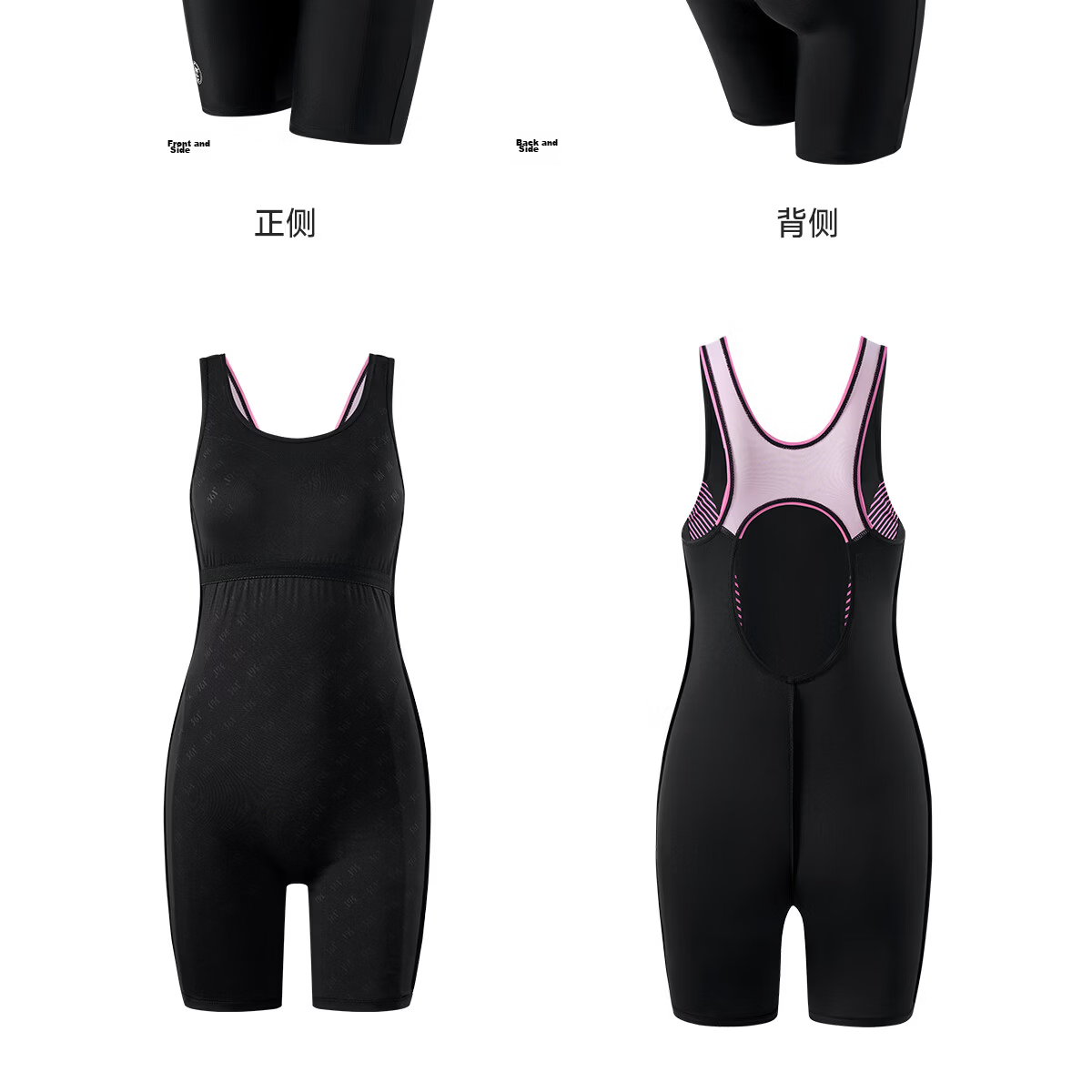 361° Kids Girls Youth Professional One-Piece Quick-Dry Training Square-Leg Swimwear for Older Children 14
