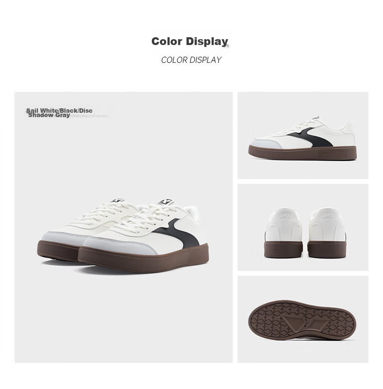 Xtep Vitality Training Shoes Women's Sneakers Summer Breathable Classic Thin Sole Low-top Lightweight Casual White Shoes 44