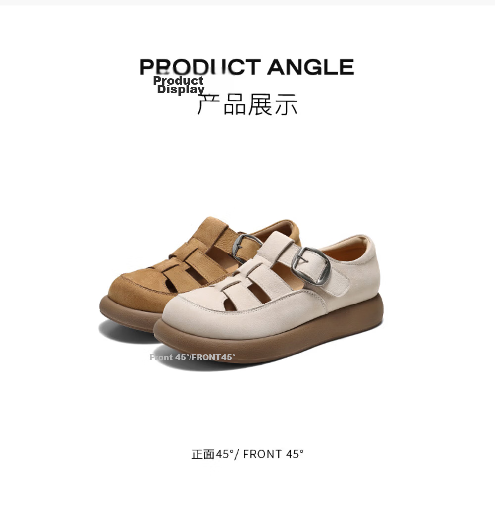 Belle Freedom Roman Sandals Women Summer 2026 Hollow Breathable Birkenstock JD040BK6 Brown Size 38 4