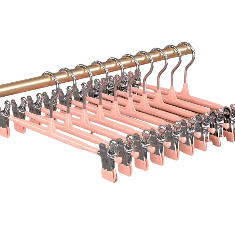 FAJIENUO Underwear Hanger Household Clothes Hanging Clips Pants Clips Drying Underwear and Underpants Special Tool Non-Marking JK Clothes Hanger Pants Rack