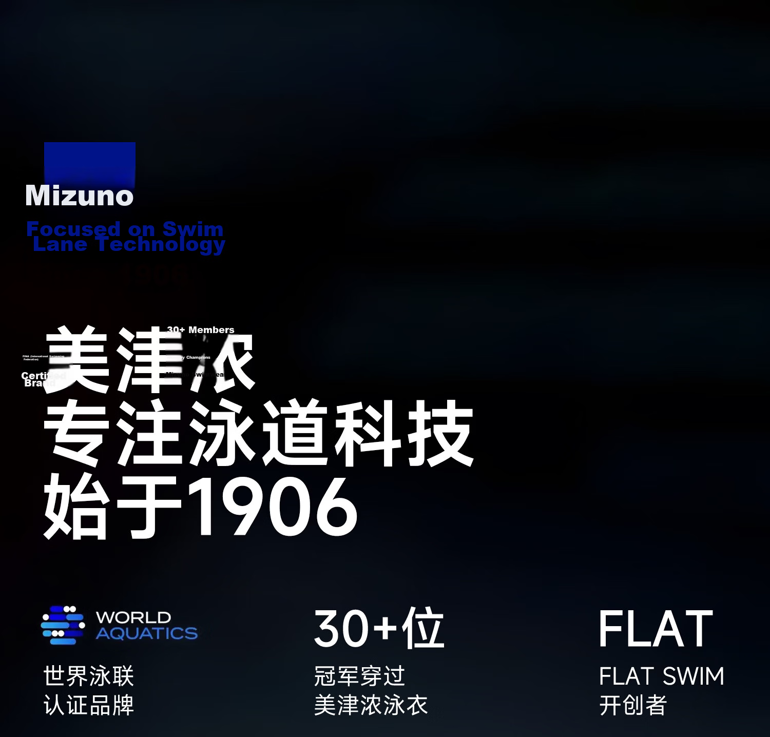 MIZUNO Women's Professional Training Waterproof Anti-Fog HD Swimming Goggles Men's Adult Swimming Gear C240 Black 250 26