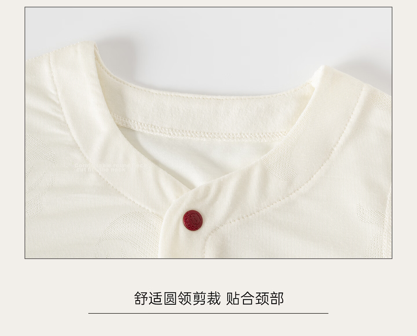Guaiqi Bear Infant Modal Romper Summer Long Sleeve Air Conditioning Thin Breathable Baby Jumpsuit 14