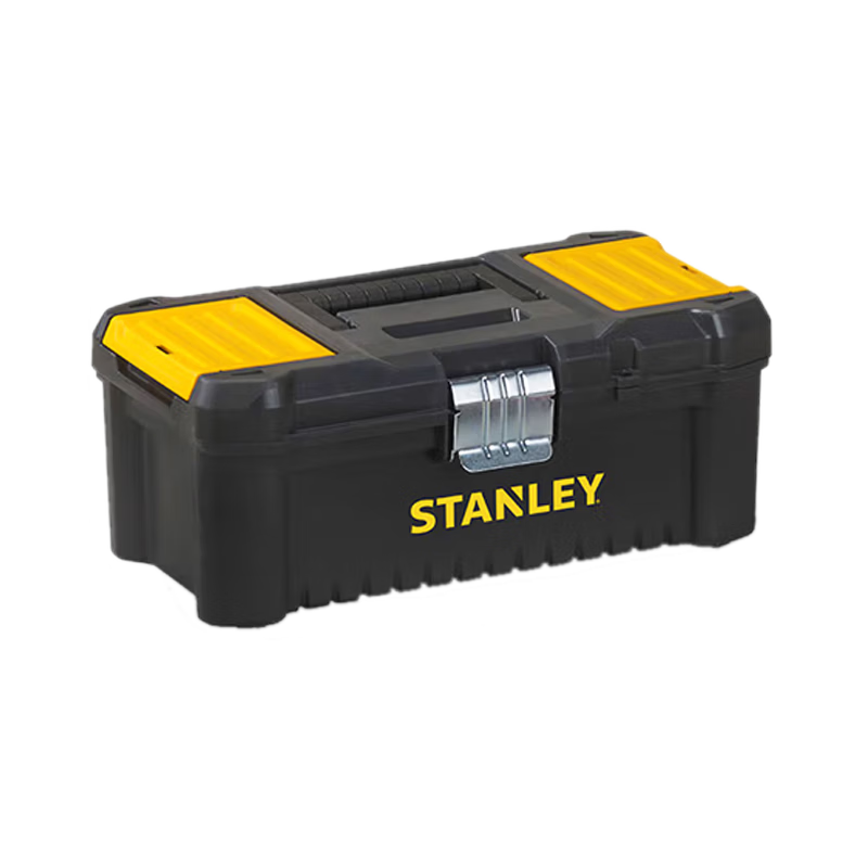 STANLEY 16-Inch Multi-Functional Toolbox Car Storage Plastic Hardware Portable Organizer Box