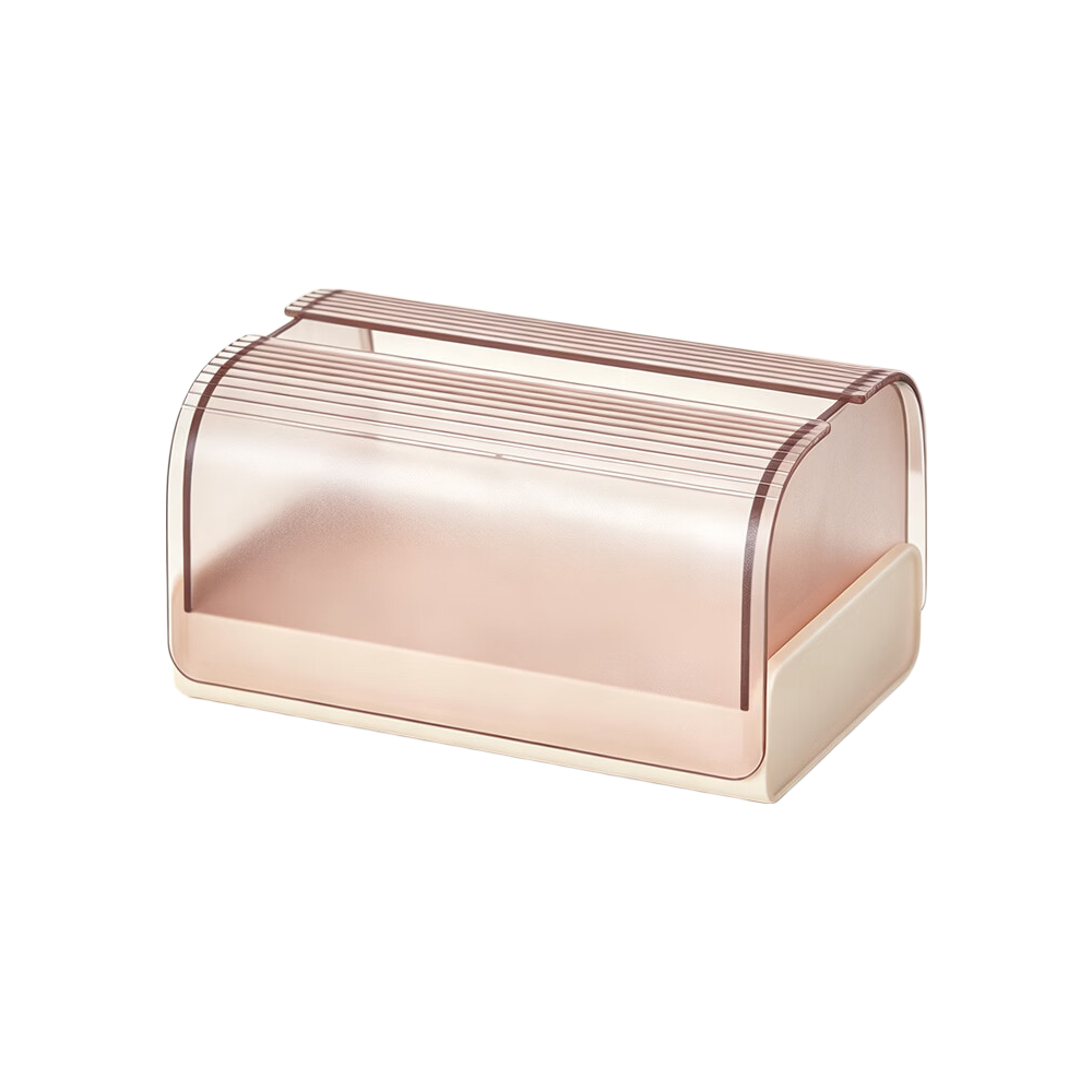 BDO Tissue Box, Living Room Desktop Spring-Loaded Tissue Dispenser, Office Paper Towel Storage Box, Luxurious Creative Bedroom Facial Tissue Holder