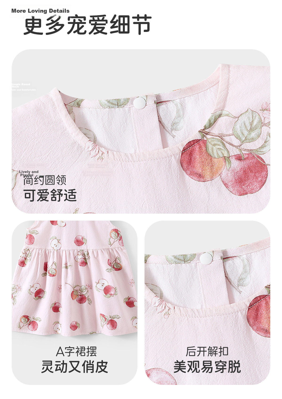 JOYNCLEON Girls Summer Dress Baby Princess Floral Toddler Dress Children's Skirt JLY205666 16