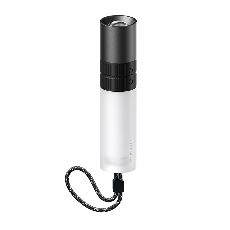 Honor Choice Portable Flashlight Camping Lantern Adjustable Focus Long Battery Life Hiking Adventure Outdoor Work Home Emergency Light