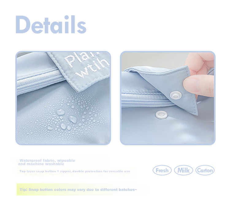AMOR HOUR Double-Layer Milk Box Pencil Case Multifunctional Stationery Bag High-Value Ins Style Large Capacity Fresh Junior High School Girls Simple Multifunctional Stationery Storage Bag 3