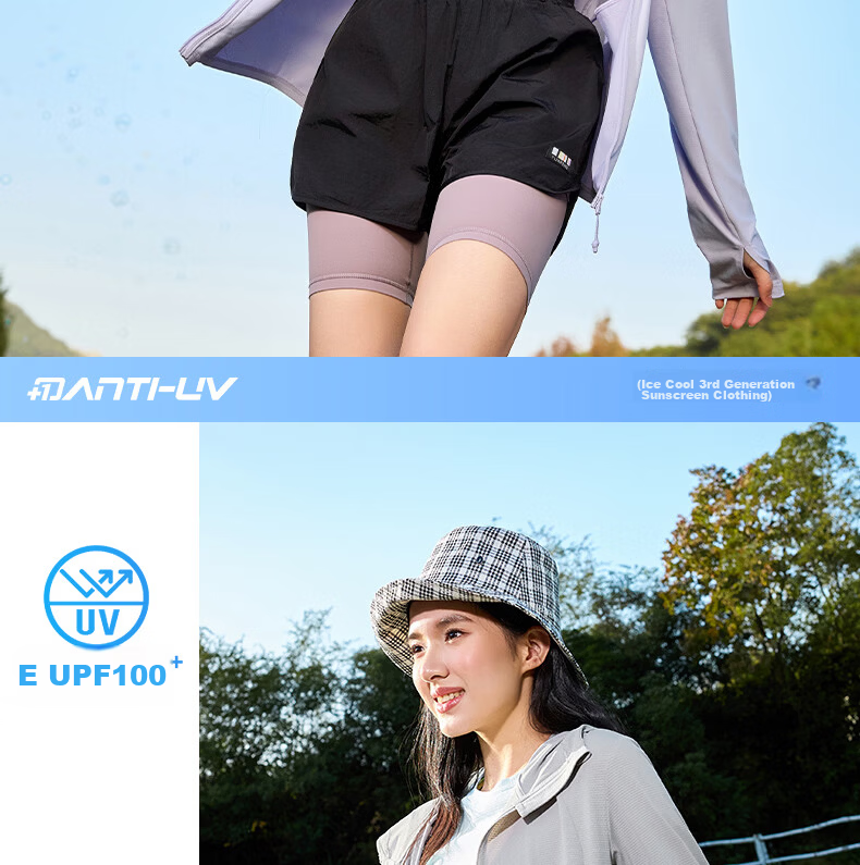 361° Women's Summer Sunscreen Jacket New Sports UV Protection UPF100+ Outdoor Coat 662624608D-7 59