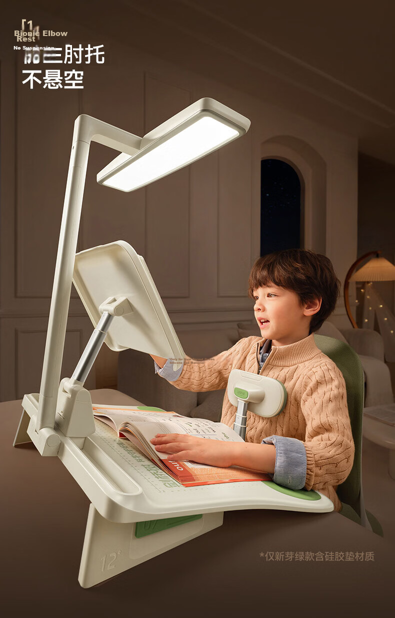 Cambridge Tree AA Eye Protection Lamp 12° Reading and Writing Posture Corrector Children's Writing Posture Corrector Primary School Homework Posture Correction Desk Lamp Anti-Lowering Head and Hunchba 21