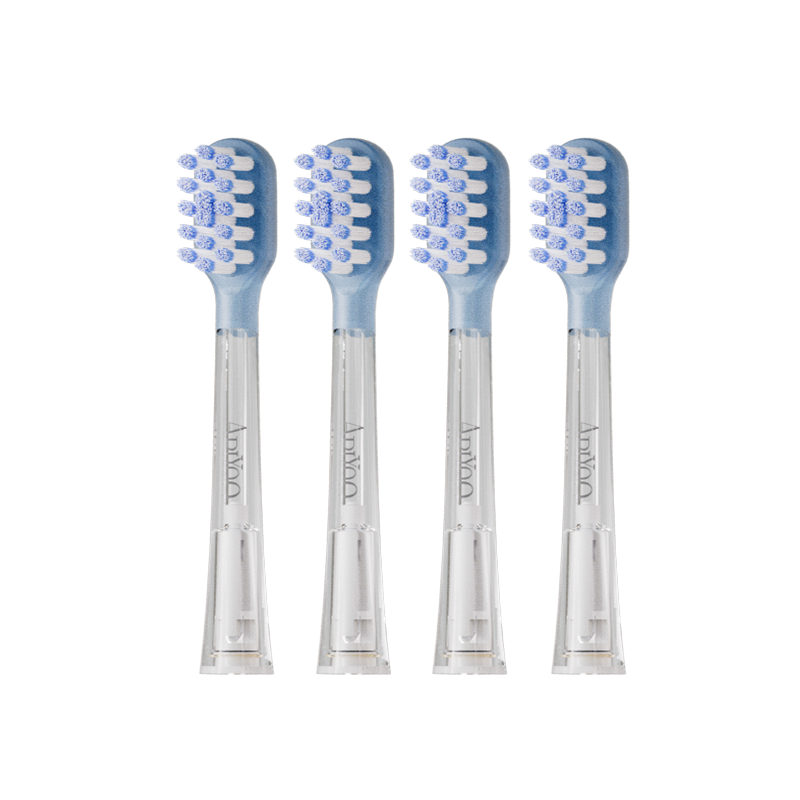 ApiYoo A9/P9 Series Electric Toothbrush Replacement Heads Soft Silicone Fluoride Gum Care 4-Pack Compatible Original Electric Toothbrush Heads 30-Day Price Guarantee