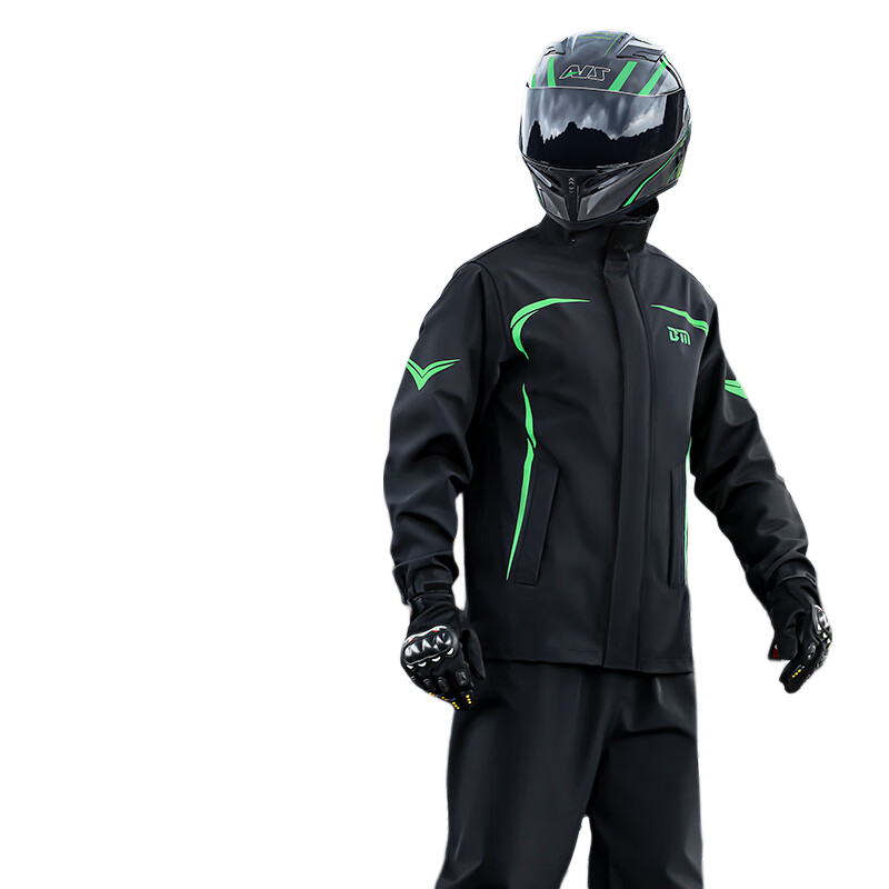 Beimei Raincoat, Electric Scooter Delivery Rider Specialized Motorcycle Riding Two-Piece Set, Full-Body Heavy Rain Protection Men's Rainwear