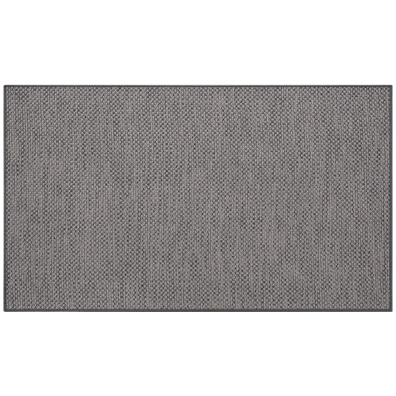 Dajiang Imitation Linen Woven Bathroom Mat Absorbent Non-Slip Toilet Doorway Floor Mat 40x60cm