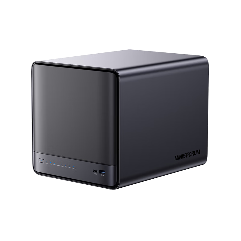 Mingfan N5 MAX AMD AI Max+395 64GB+128GB Mini Workstation Desktop Computer NAS High-Performance Enterprise AI PC with 10Gb Ethernet Port