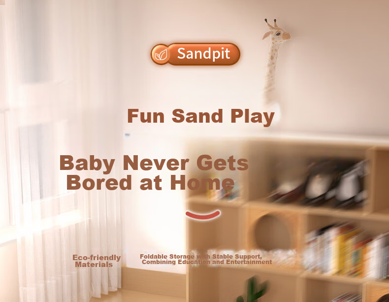 LIVING STONES Kids Indoor Sand Pit Ceramic Sand Digging Large Granule Cassia Seed Toy Birthday Gift for Boys and Girls 1