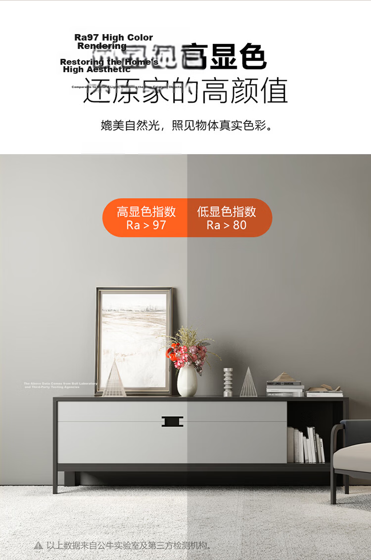 BULL LED Anti-Glare Downlight MT-L005D-BS Matte White 5W Three-Level Dimming Upgraded Ra97 Color Rendering Index 11