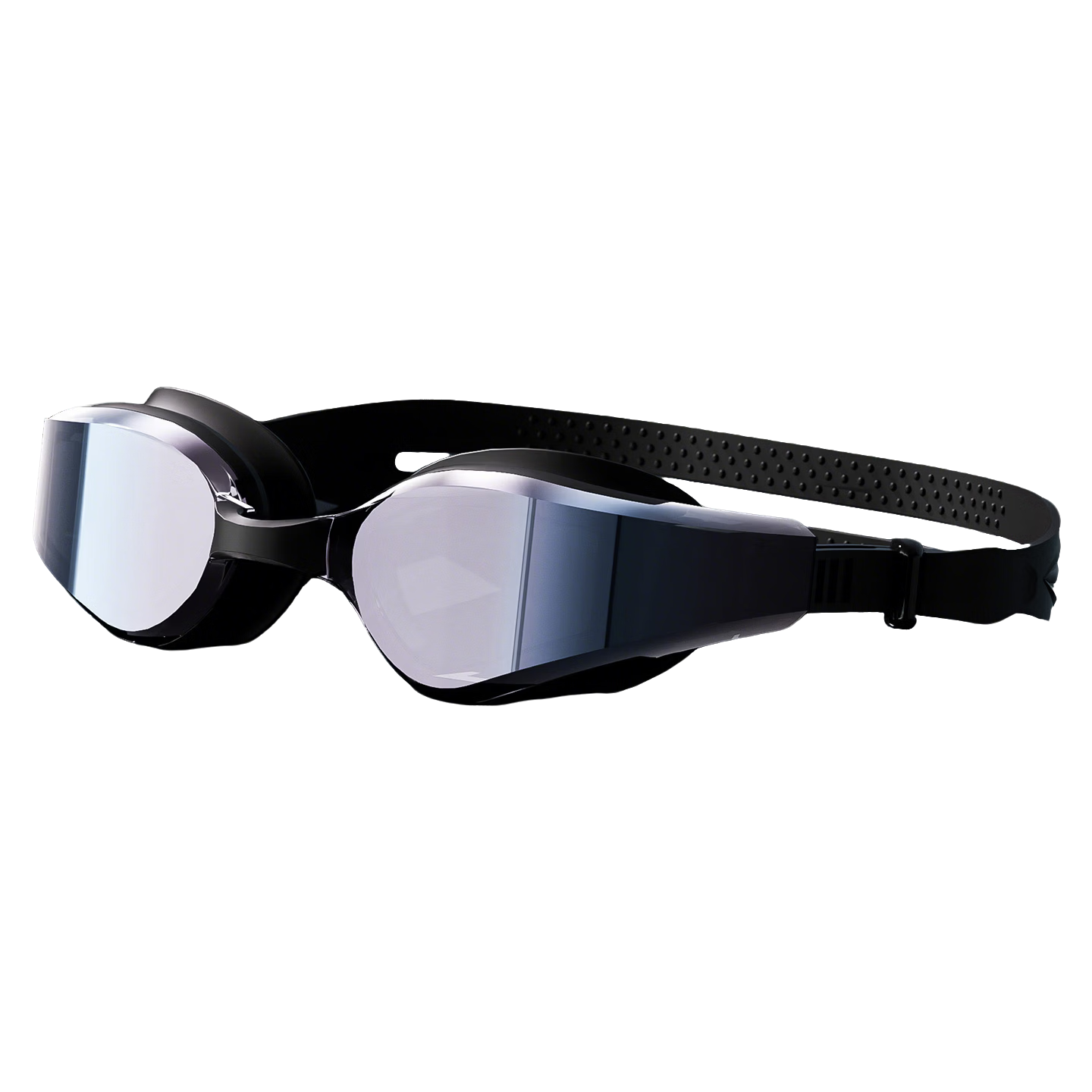 ANTA Swimming Goggles Unisex HD Coated Anti-Fog Professional Advanced Racing Swim Eyewear Black Flat Lens