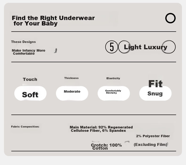 EMXEE Potty Training Pants Unisex Baby Diaper Training Underwear Washable Toddler Waterproof Pants 26