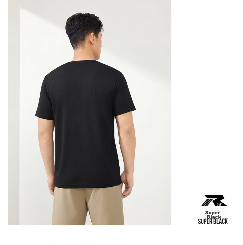 361° Men's T-Shirt Spring Summer New Quick-Dry Fitness Sports Running Casual Crew Neck Short Sleeve Top 652624118D-1 31