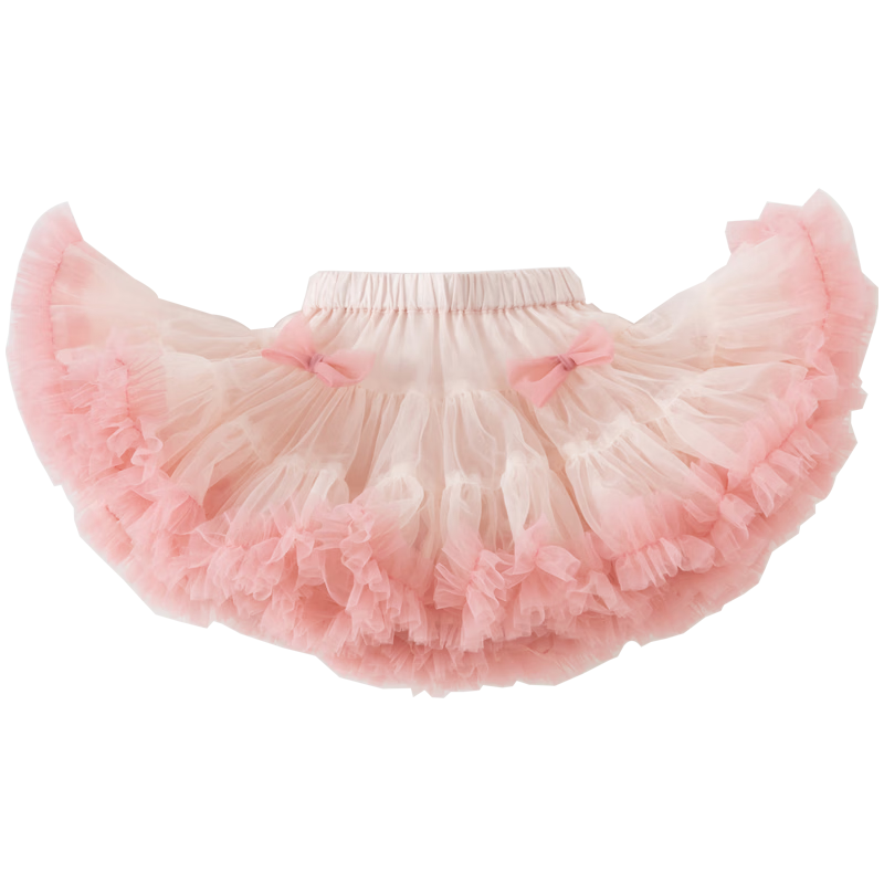 DAVE & BELLA Girls' Tutu Skirt Summer Mesh Puff Skirt for Kids